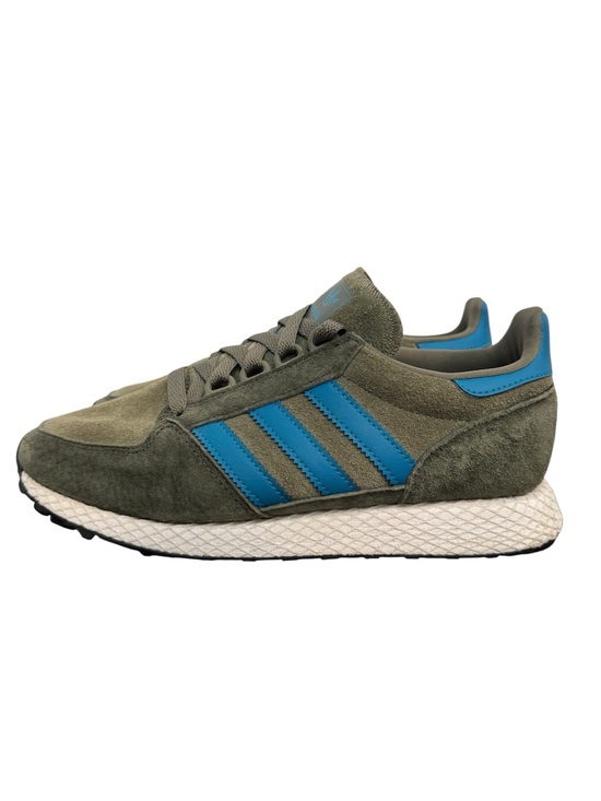 adidas Other - adidas Forest Grove Raw Khaki Green Teal Men's 7 Shoes EE8970 Rare Color